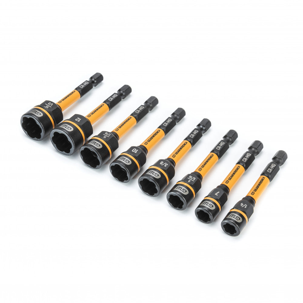 GEARWRENCH 8 Pc. Bolt Biter™ Nut Extractor & Driver Set 86170