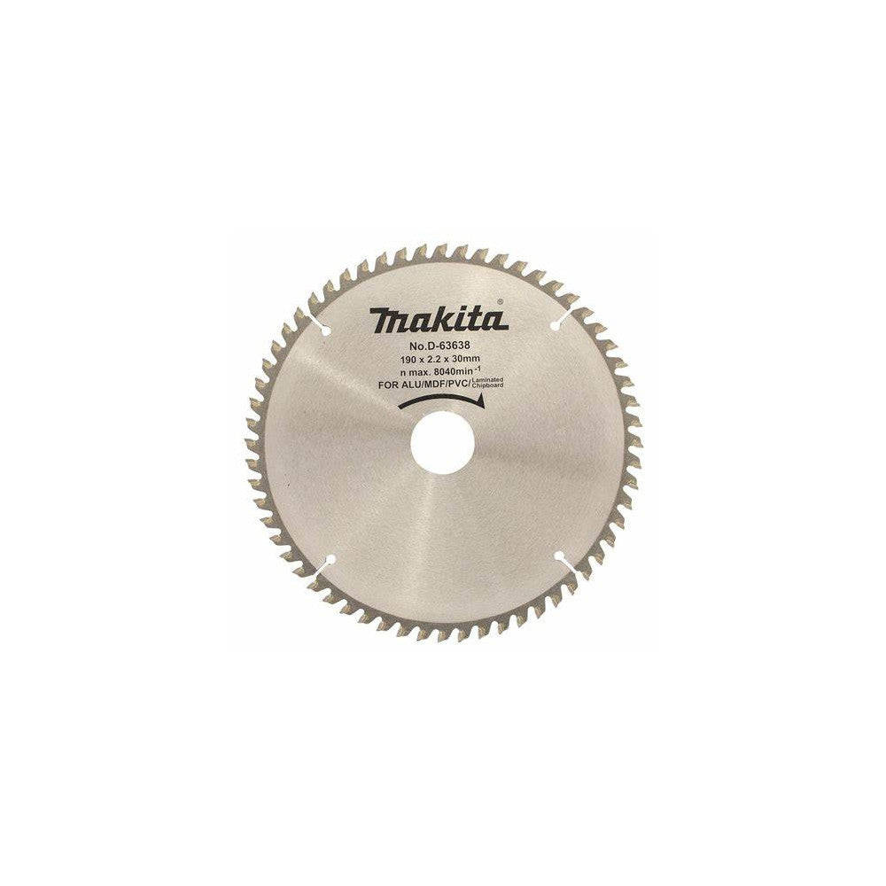 Makita Multi-Material TCT Blade 260mm 80T D-81751