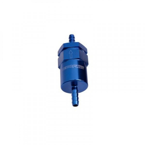 Fuel Filter 5/16 Barb 30 Micron Blue