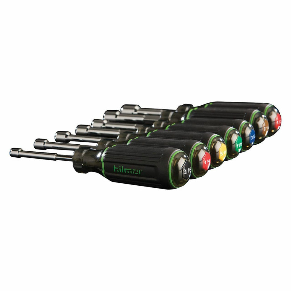 Hilmor 1839075 6" Shaft Magnetic Nut Driver Set