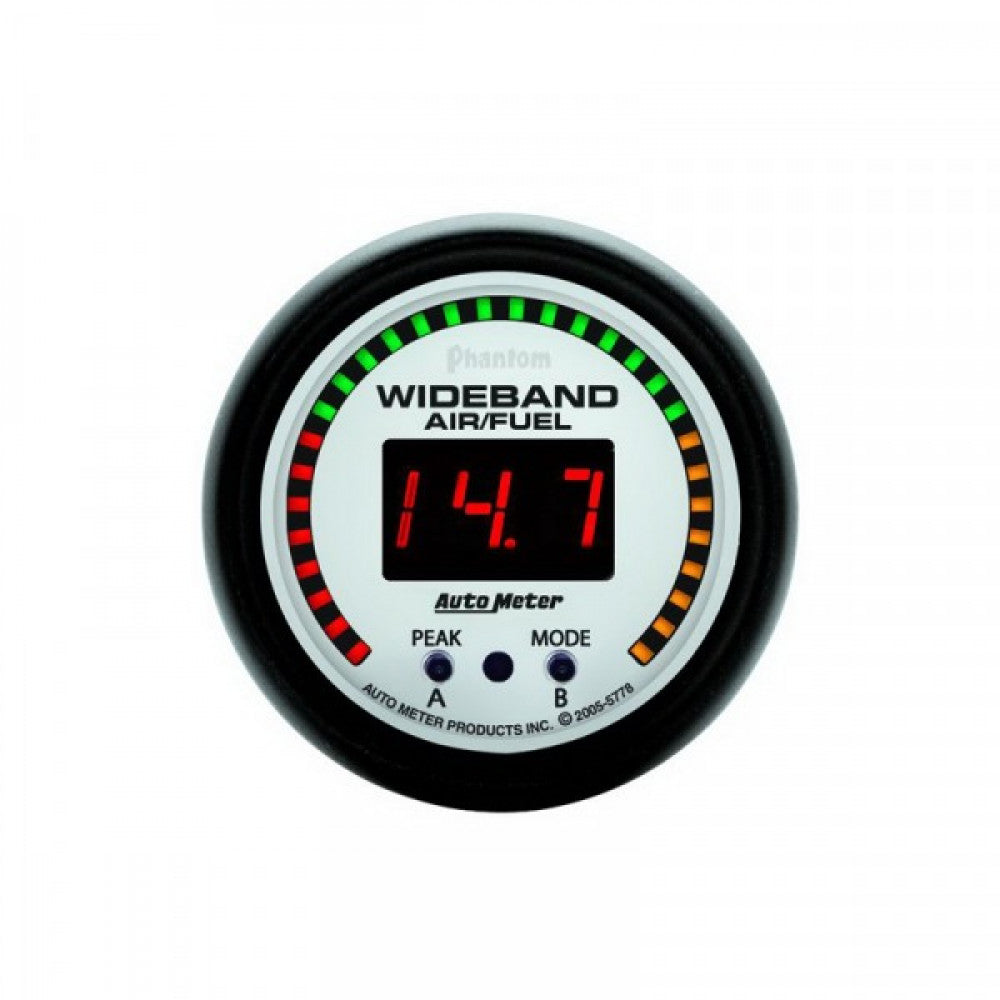 AutoMeter Phantom Air Fuel Ratio Guage