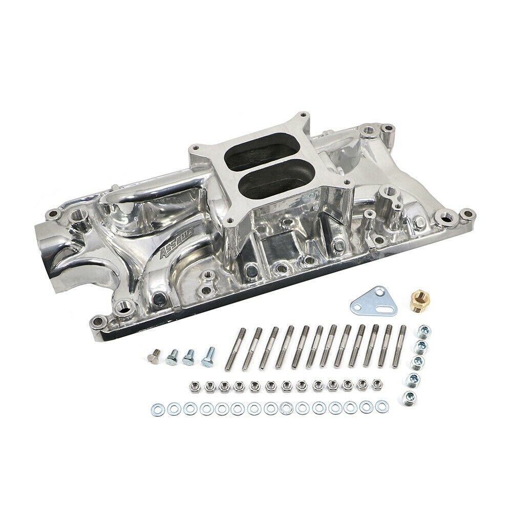 AFTERBURNER Intake Manifold Ford SB Typhoon 29/023/5.0L Polished Each#AB54001P