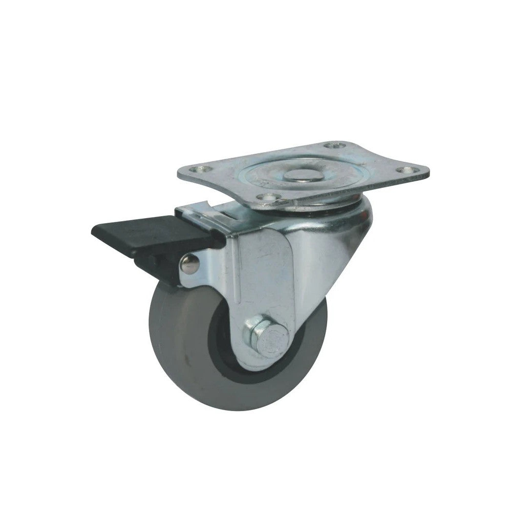 Light Duty Swivel Castor With Brake 50mm