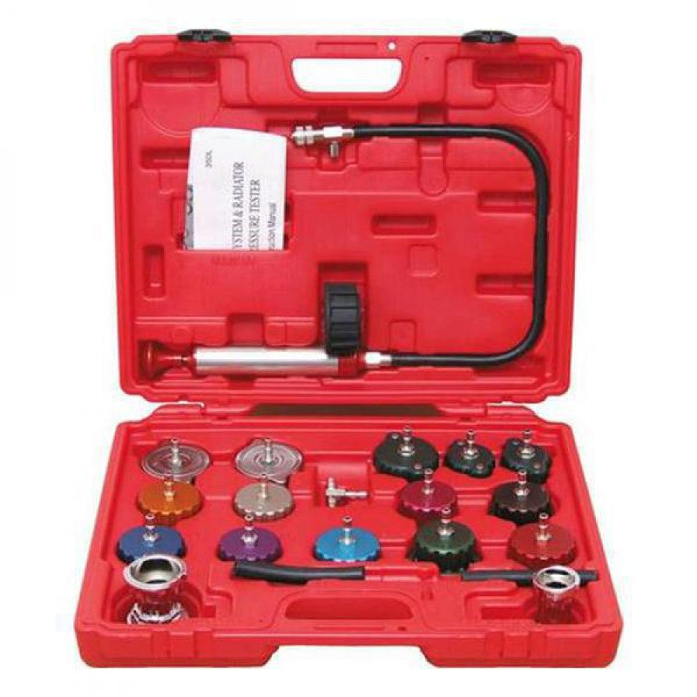 Cooling System & Radiator Cap Pressure Tester Kit