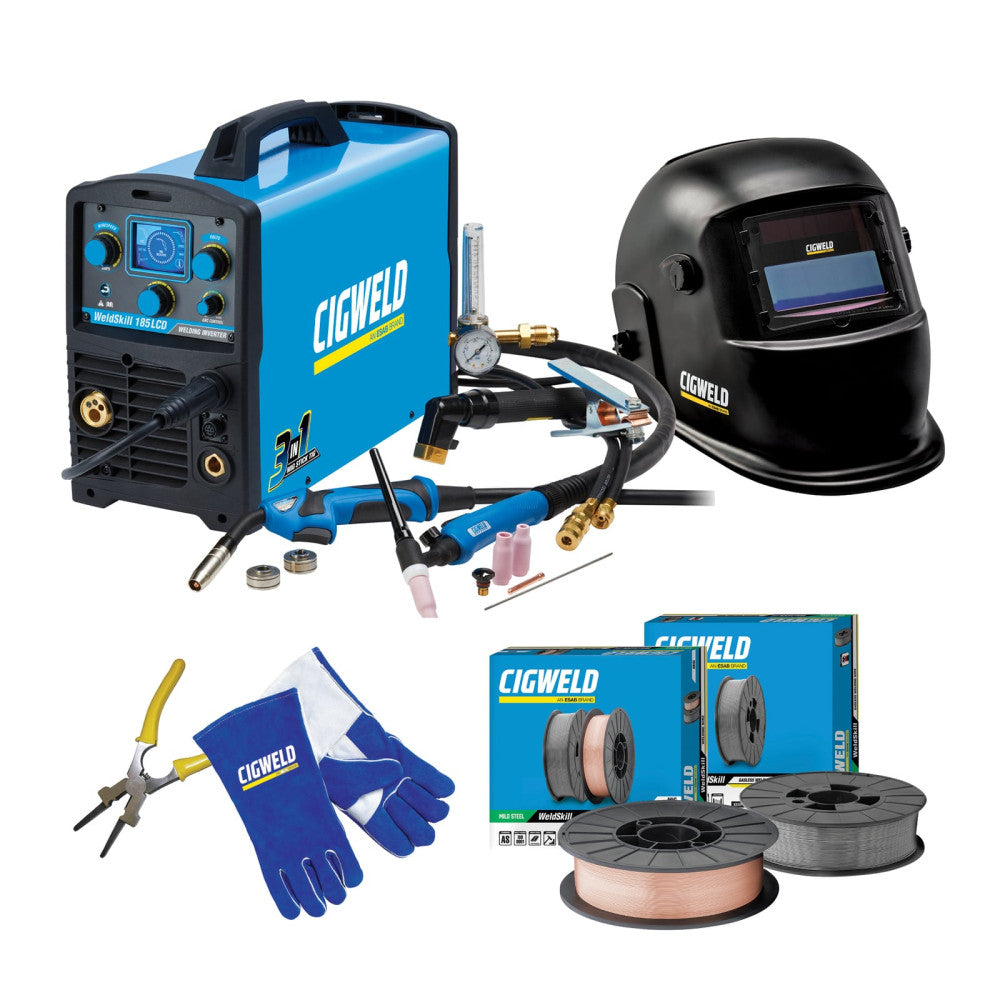 Weldskill 185 LCD 3-in-1 POWERPACK PP185LA21