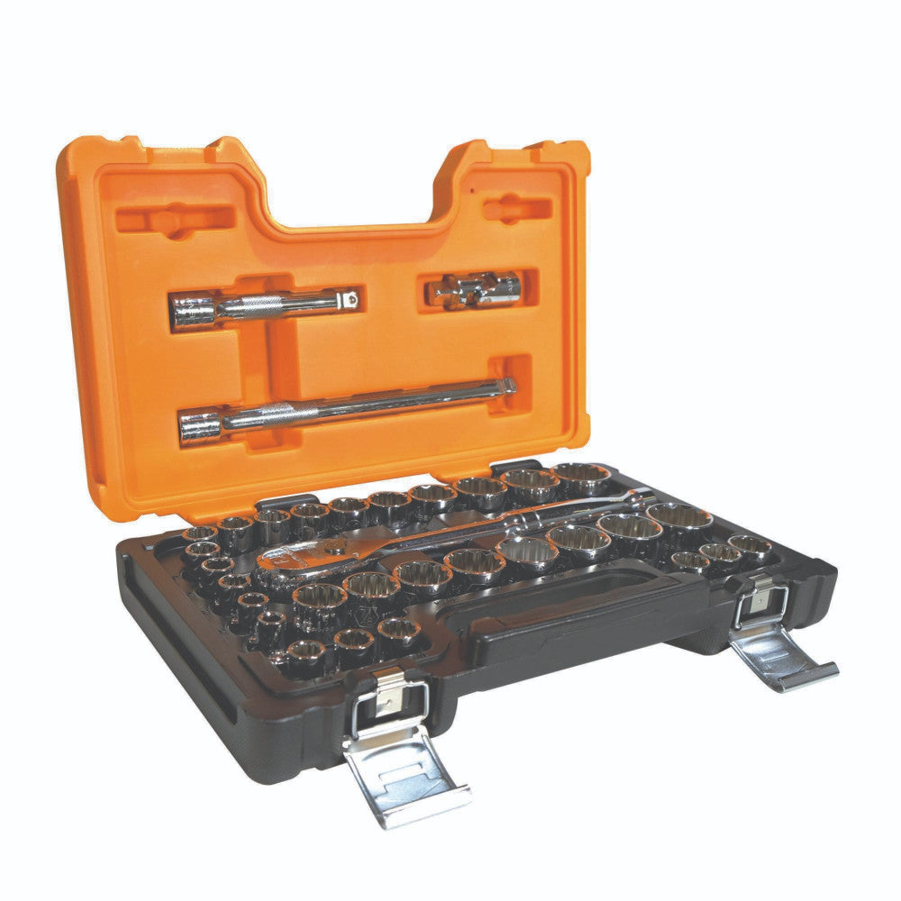 GEARWRENCH 33Pc 1/2in. Drive Metric & SAE Socket Set