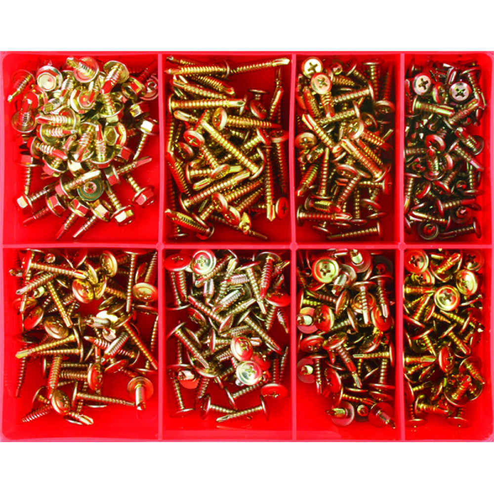 Champion 400Pc Self Drilling Screw Assortment