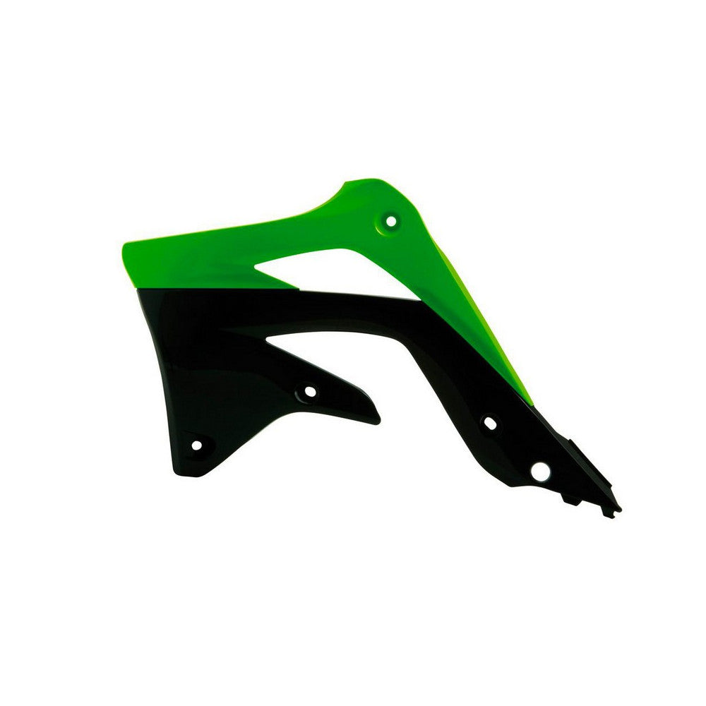 Radiator Shrouds Rtech Kx450F 12-15 Green Black