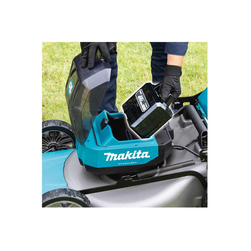 Makita 64Vmax Brushless 530mm (21") Self-Propelled Lawn Mower KIT