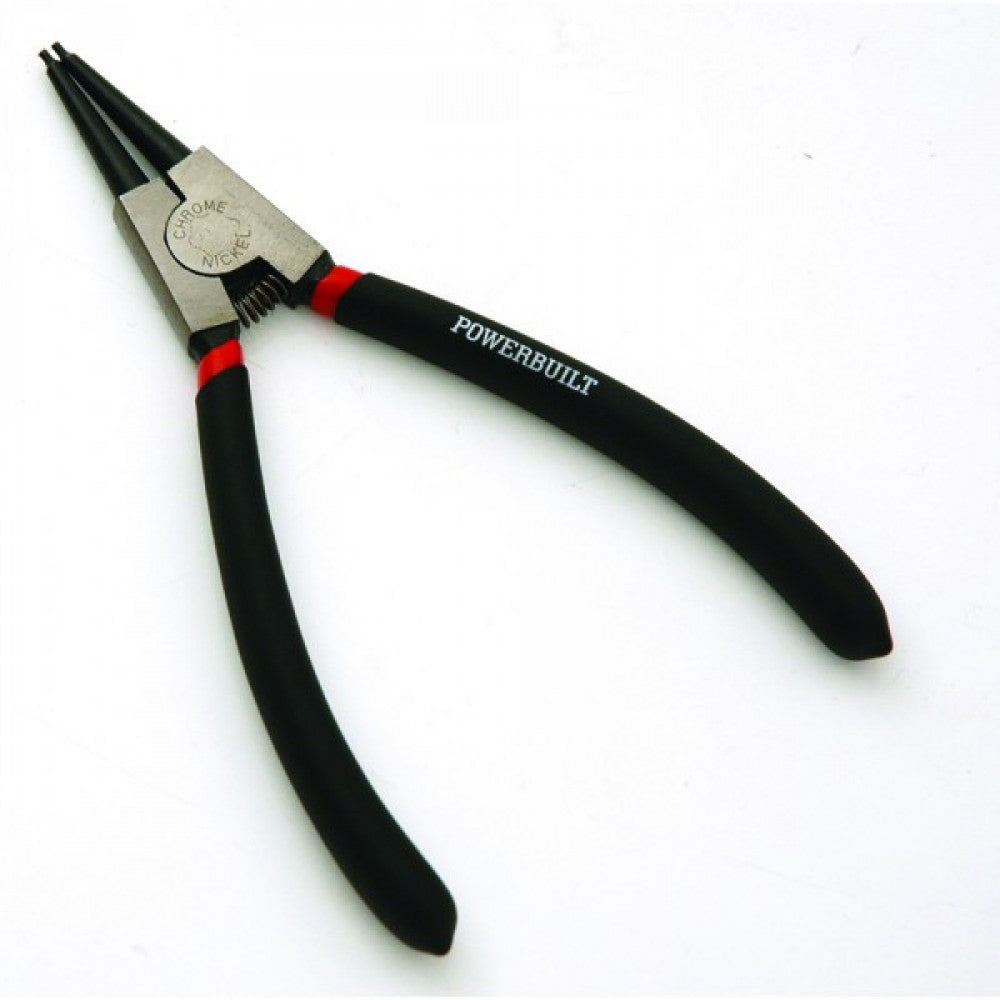 Powerbuilt 175mm Circlip Plier - External Straight