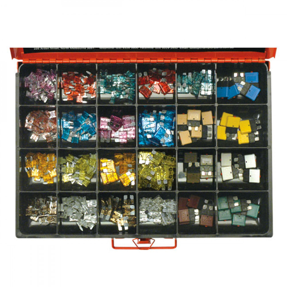 Champion Master Kit 400Pc Auto Blade Fuse Asst 3-