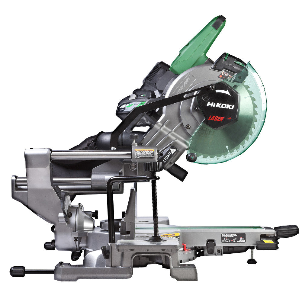 HiKOKI 36V Brushless 255mm Compound Mitre Saw - C3610DRA(H4Z)