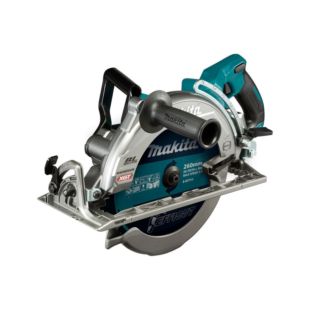 Makita 40Vmax XGT Brushless 260mm (10-1/4") Rear Handle Saw - BARE TOOL