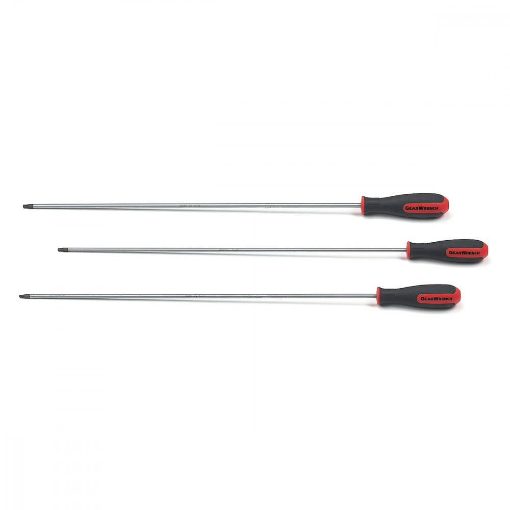 GEARWRENCH Screwdriver Set Cushion Grip Torx 18" Long 3Pc - 80064
