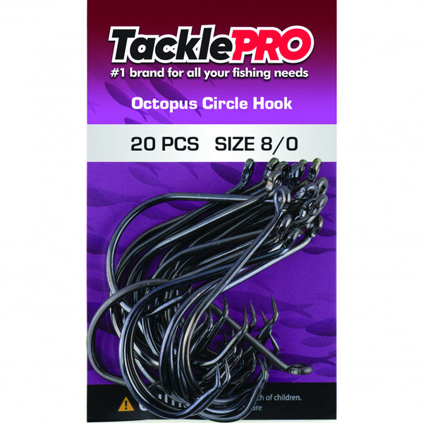 Tacklepro Octopus Circle Hook 8/0 - 20Pc