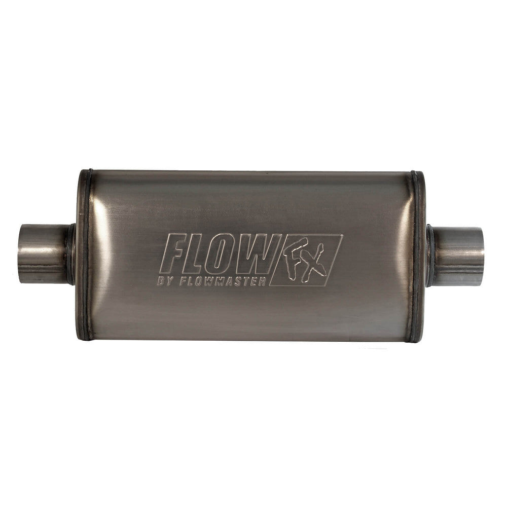 Flowmaster Muffler, FlowFX , 3.0" Inlet/3.0" Outlet, Stainless Steel#71249