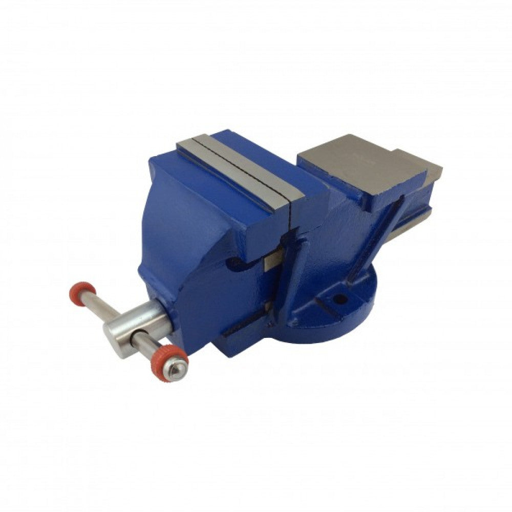 6" Bench Vice Cast Iron Hardened & Ground Steel Jaws Solar