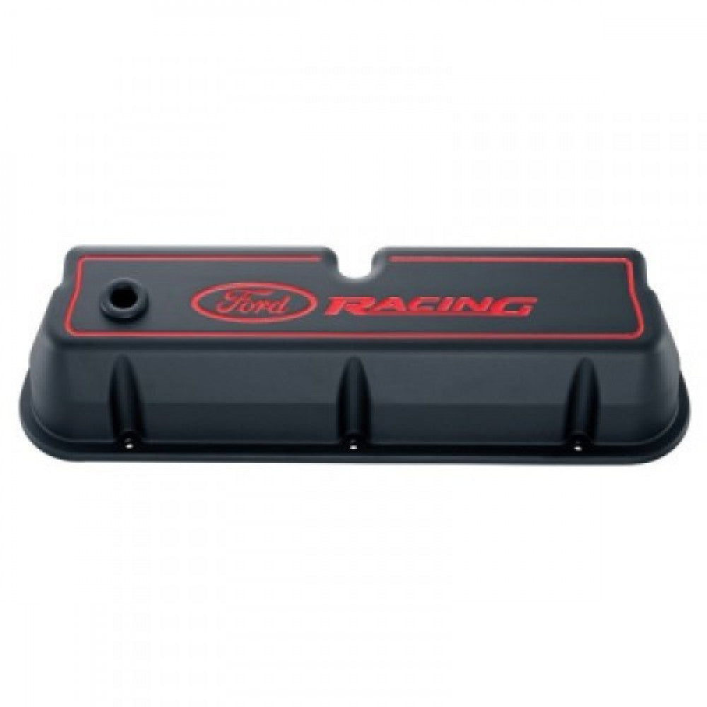 Proform Valve Covers Ford Windsor Racing SB Black Alloy Pair#302-003