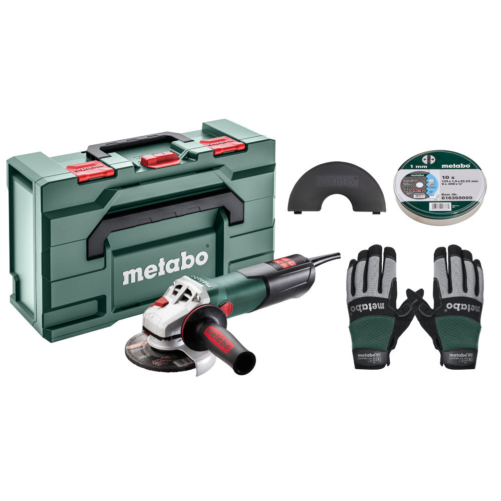 Metabo 125mm 1100W Angle Grinder Kit - AU60362500