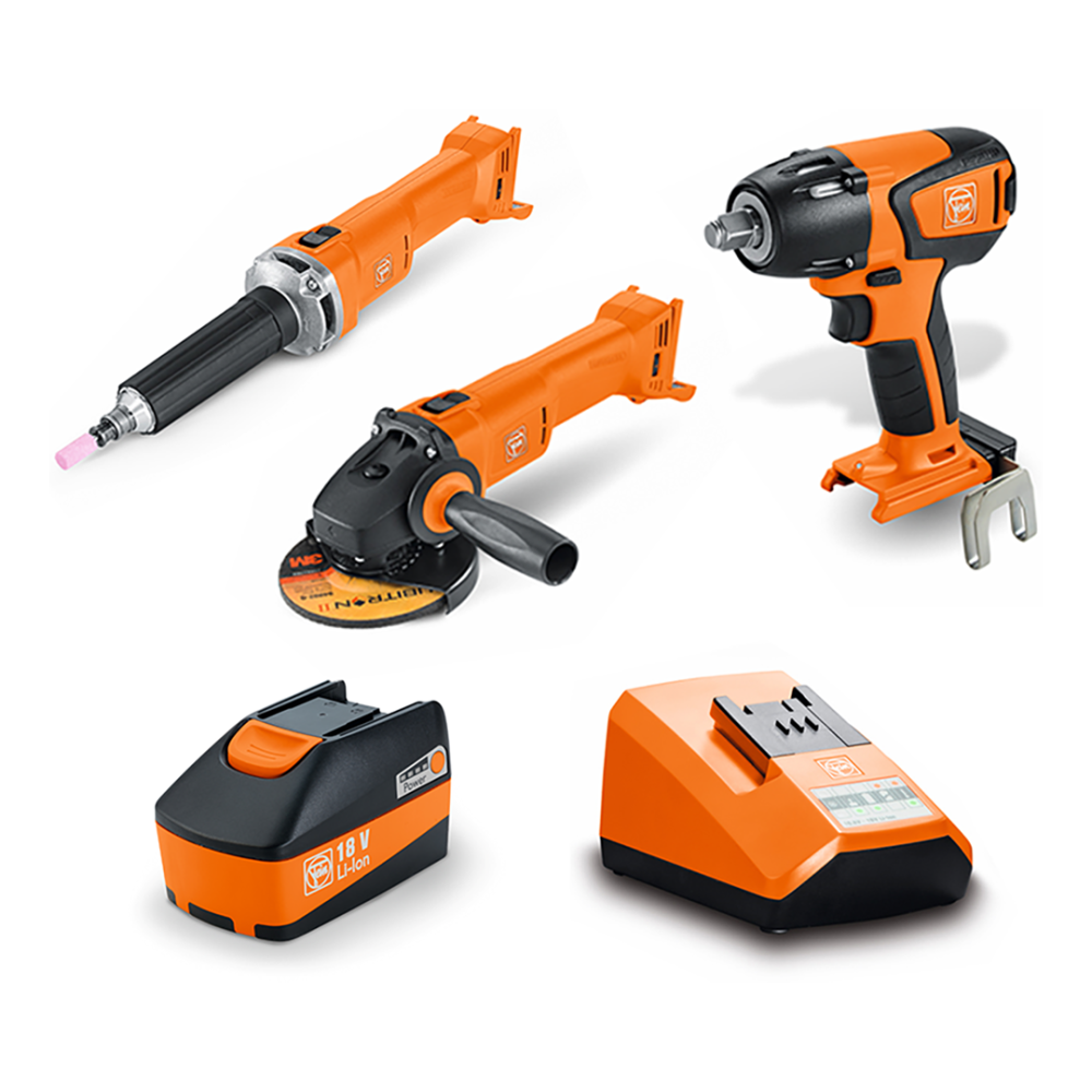Fein ASCD-CCG-AGSZ-SET Cordless 5 Piece Set