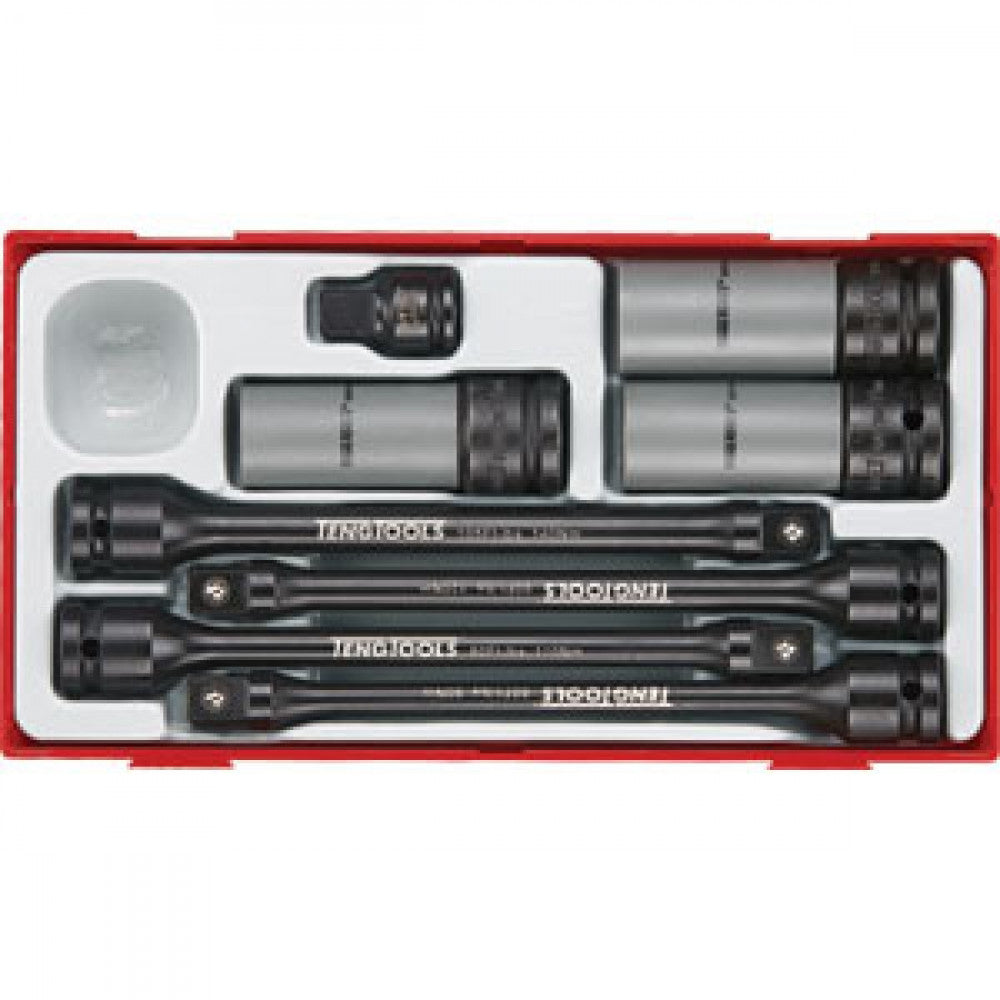Teng 8Pc 1/2in Dr. Imp Torsion Bar Set - Tc-Tray
