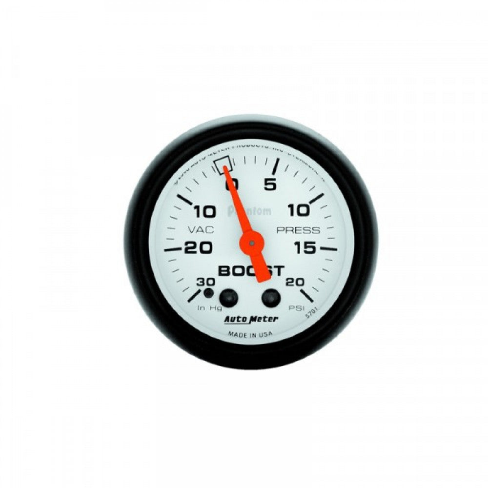 AutoMeter Phantom Vac & Boost Gauge
