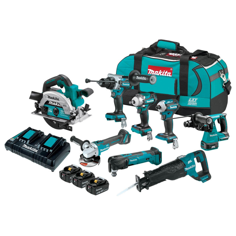 MAKITA 18V LXT Brushless 8-Piece Combo Kit