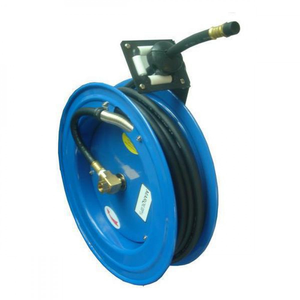Retractable Air Hose Reel 15 Metre x 10mm Rubber Air Hose