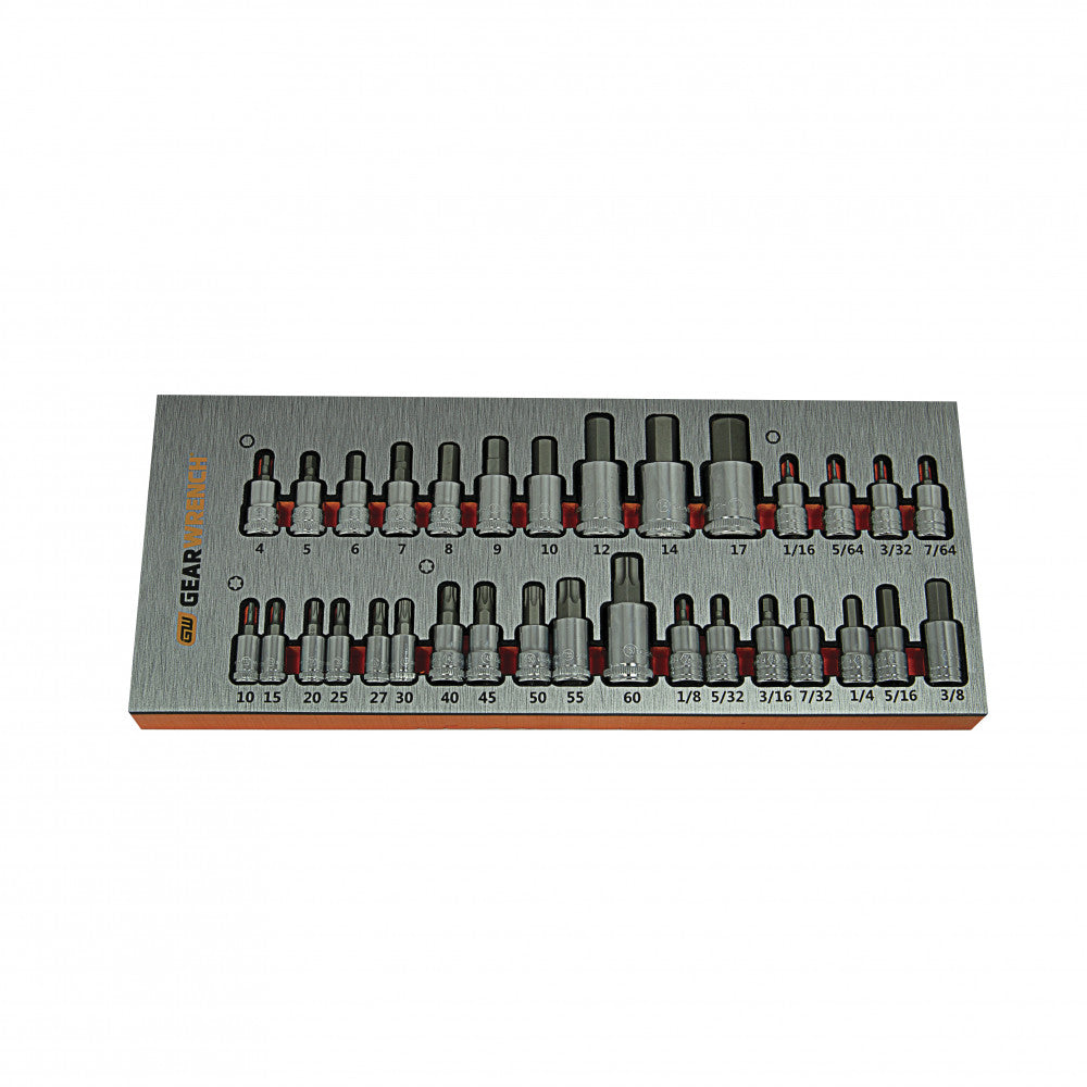 GearWrench 32Pc Hex & Torx Bit Set In EVA Tray 83994