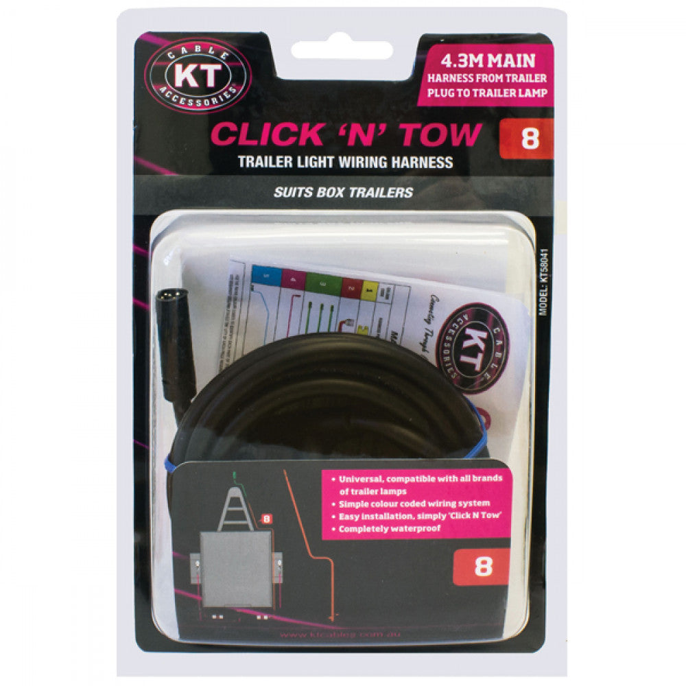 Kt C'N'T 5P To 4P Main Wire Harness-4.3M (#8)**