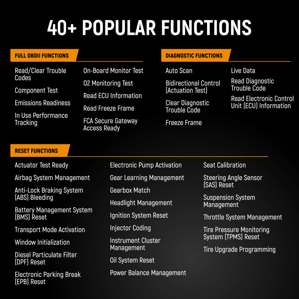 GEARWRENCH Professional Bi-Directional Diagnostic Scan Tool