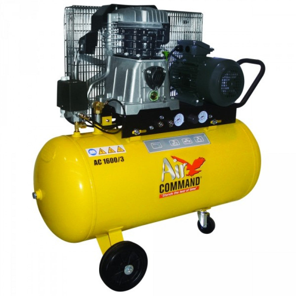 Air Command 3HP Compressor 100L Tank 3 Phase
