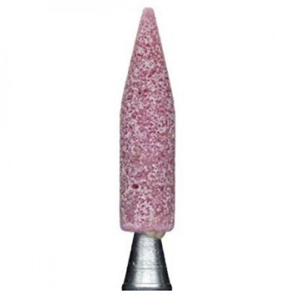 A15 Mounted Point PA60QV Pink Aluminium Oxide 6mm Shank For Steel & Iron