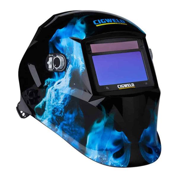 ProLite Adjustable Shade Auto-Darkening Welding Helmet, Howling Wolf – 454342