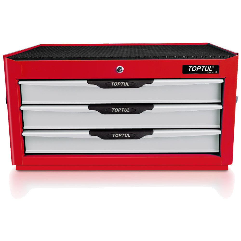 Toptul Tool Chest 3 Drawer Red