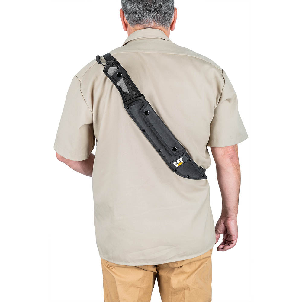 Cat 480mm/19” Machete With Shoulder Strap & Sheath