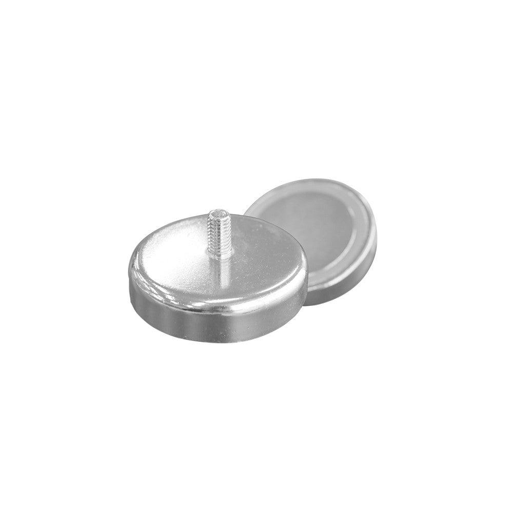 Neodymium Pot Magnet Ø48mm x 11.5mm - M8 External Thread