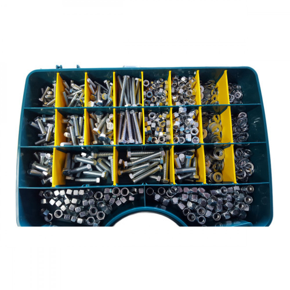 Hex Set Screw Box UNF Grade 5 Zinc Small Kit