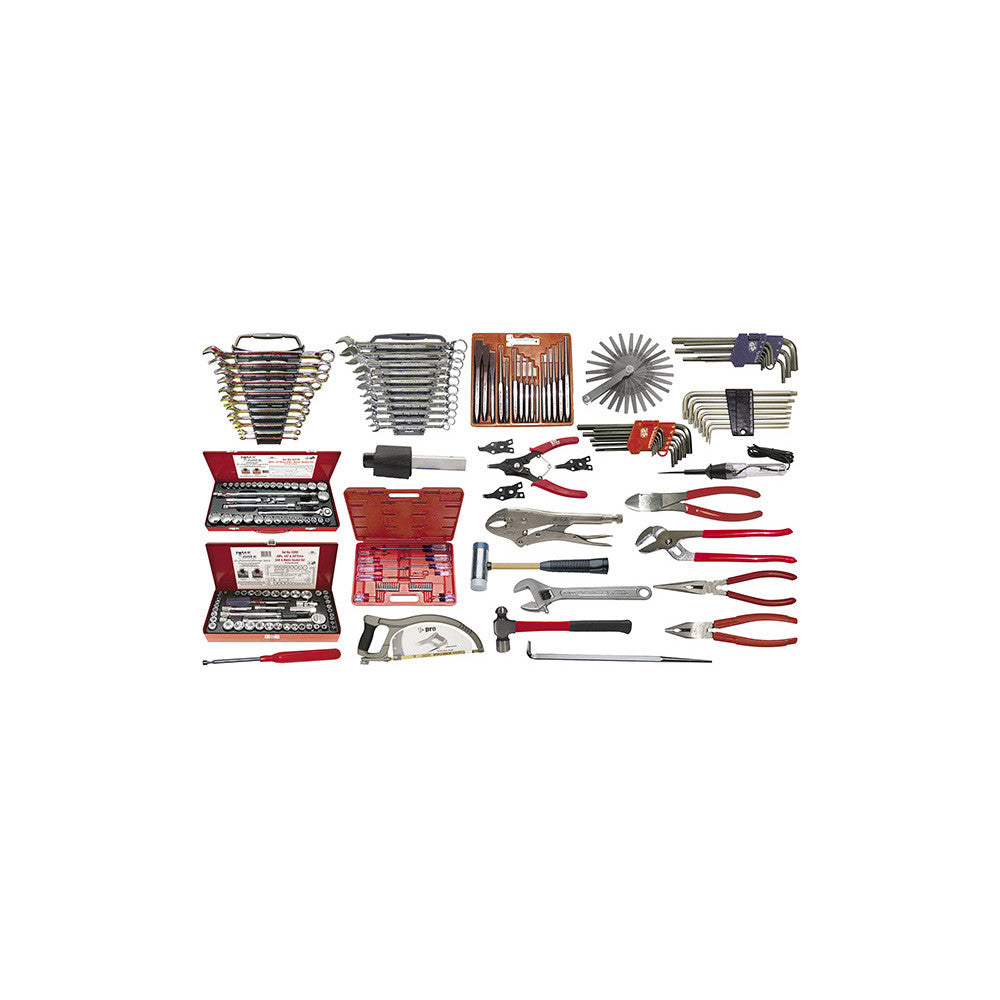 T&E Tools 201-Pc. SAE/Metric Apprentice Trade Tool Kit (Tools Only)