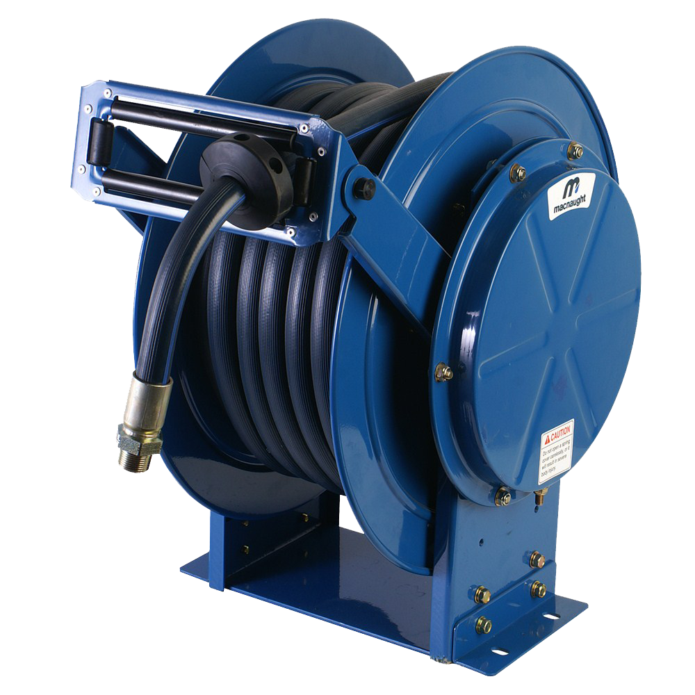 1" x 10m Twin Pedestal Diesel Reel