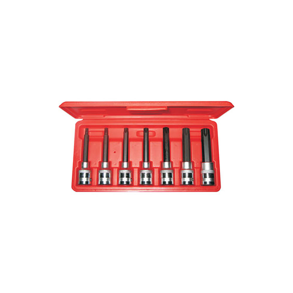 T&E Tools 7Pc 1/2" Dr. Inhex Torx Set