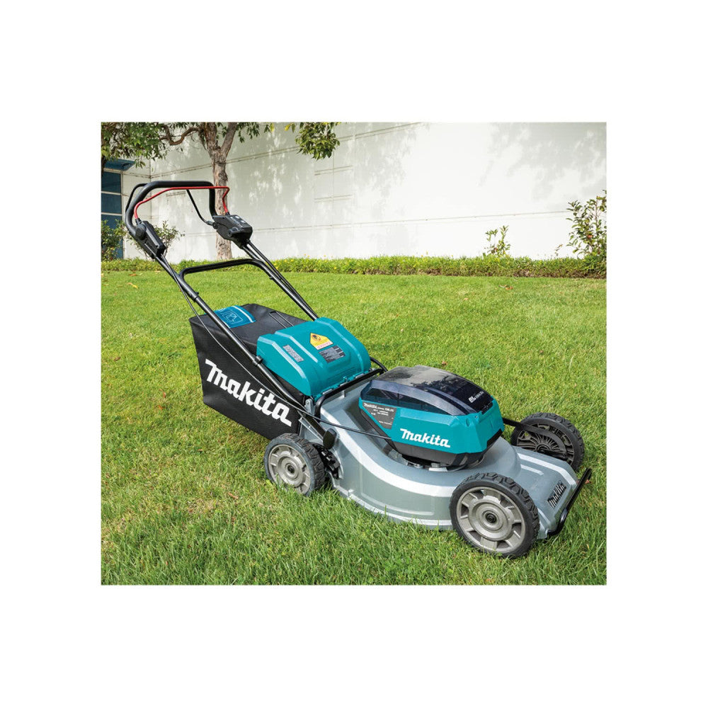 Makita 18Vx2 (36V) LXT B/LESS 530mm Aluminium Deck Self-Propelled Lawn Mower