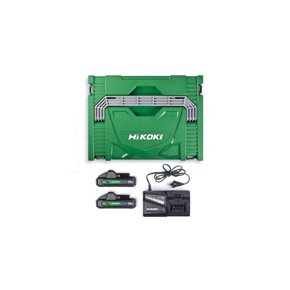 HiKOKI 18V Brushless Impact Drill & Angle Grinder Kit