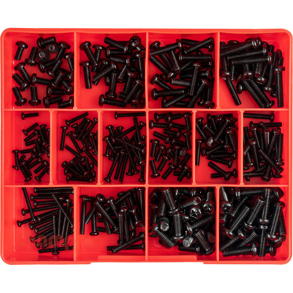 Champion 300 Piece Metric Black Machine Screw Assortment
