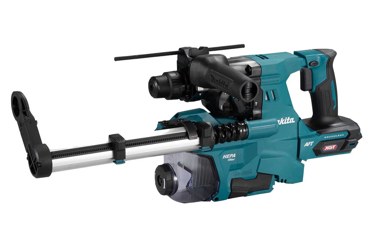 MAKITA 40Vmax XGT 28mm Rotary Hammer Drill - Quick Change Chuck With Dust Ext