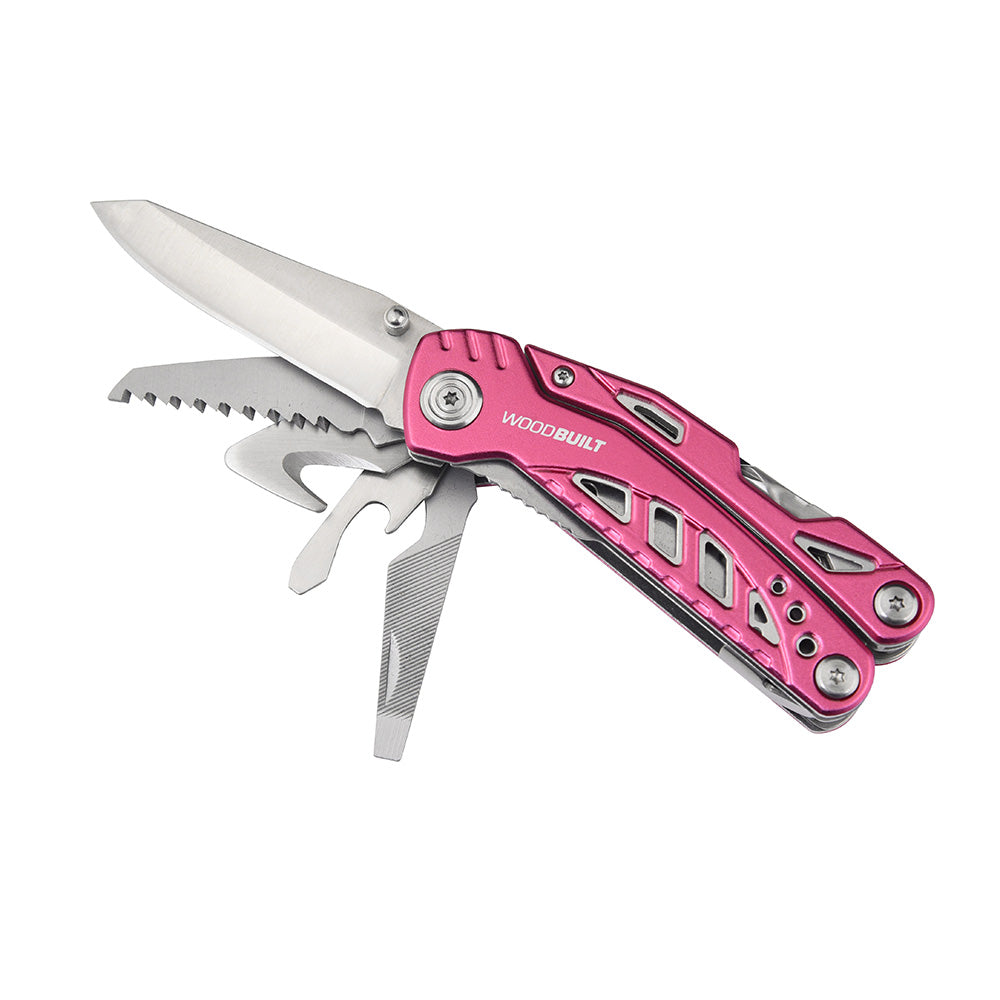 Woodbuilt Pink 11 in 1 Multi-Function Tool