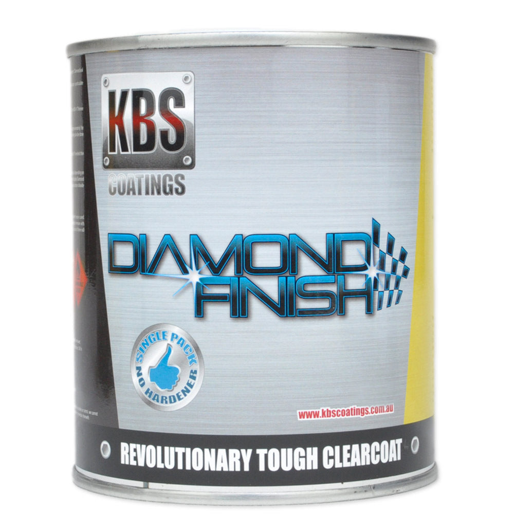 Kbs Diamond Clear Coat Finish Uv Stable Self Leveling 1L