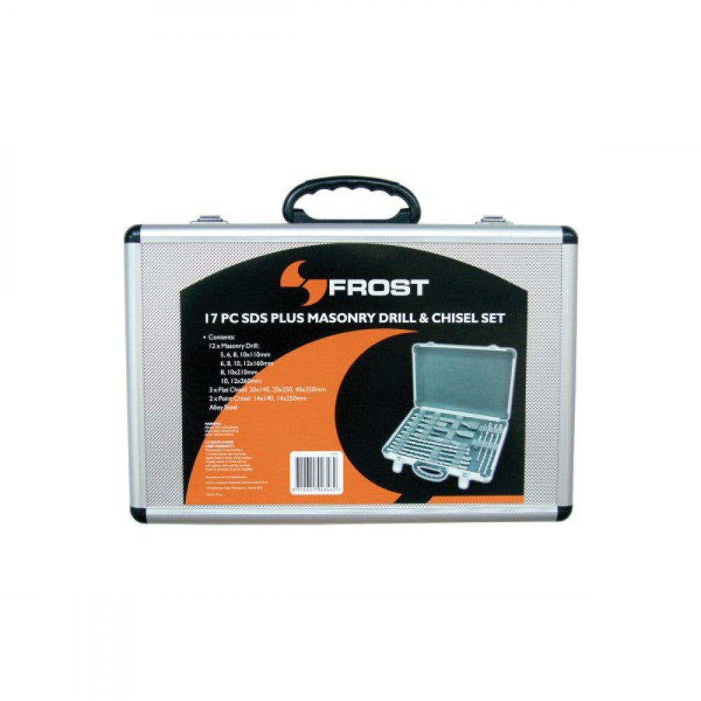 17 Piece Frost SDS Masonry Drill Bit Set