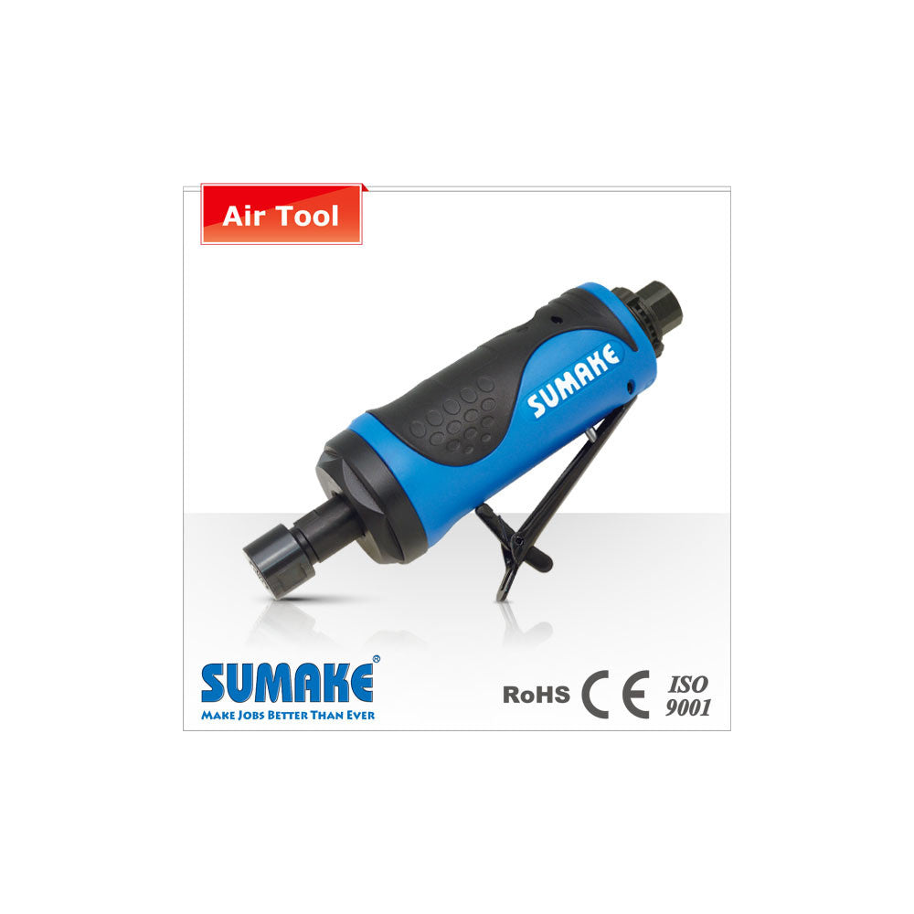 Sumake 1/4" Air Die Grinder Kit (1pc 6mm Collet Added)
