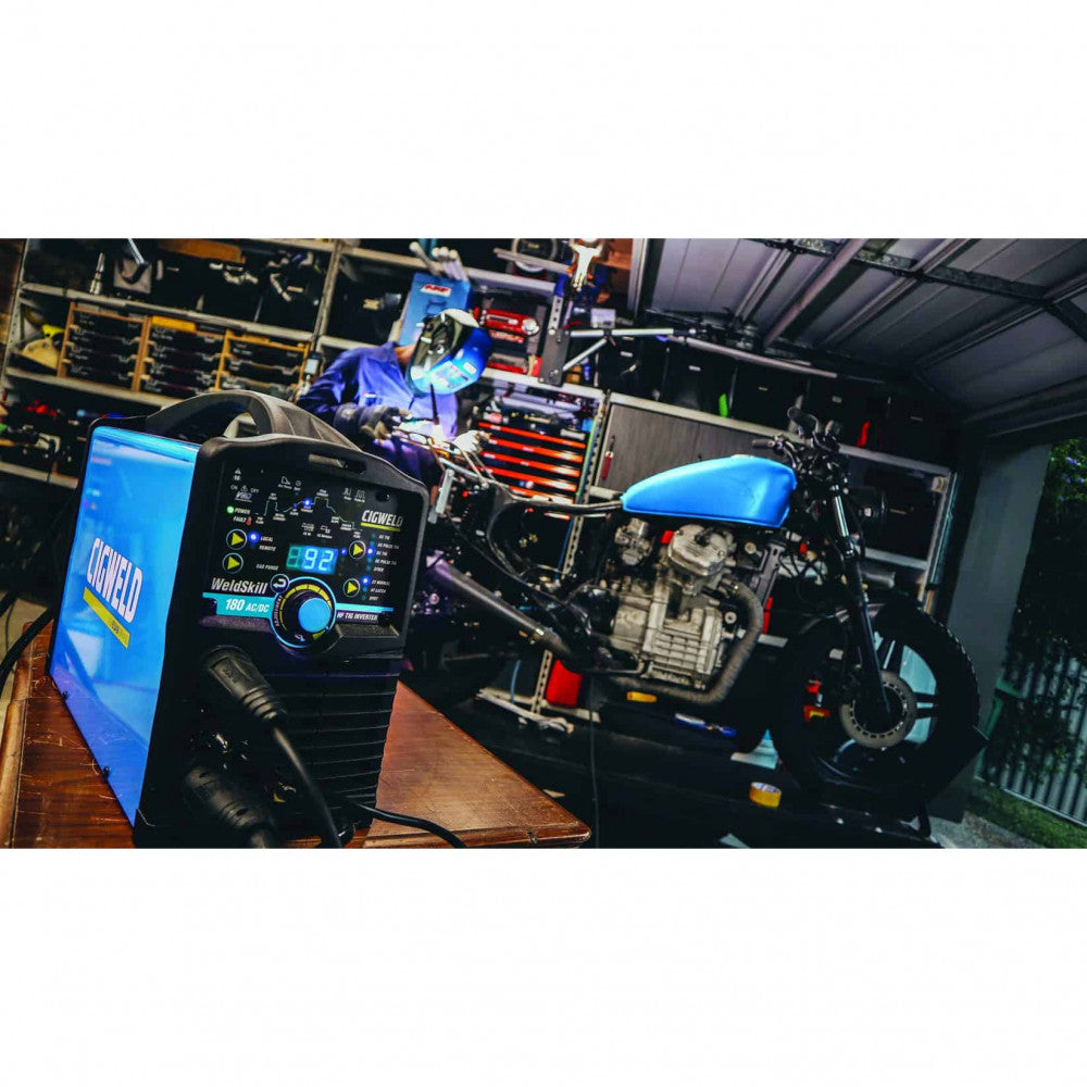 Cigweld WeldSkill 180AC/DC TIG Inv. Welder 10AMP - W1008195